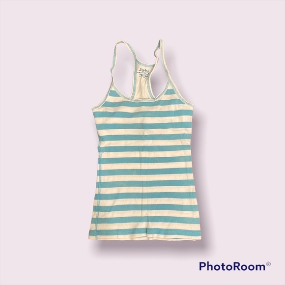 🔥2/$15 Striped Racerback Tank Top - Picture 2 of 12